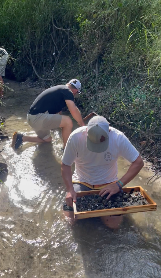 River fossil hunt adventure